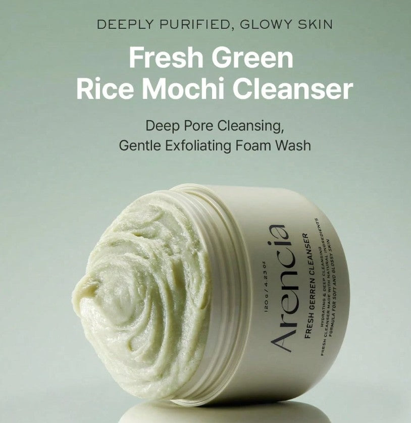 Korean Rice Mochi Facial Cleanser