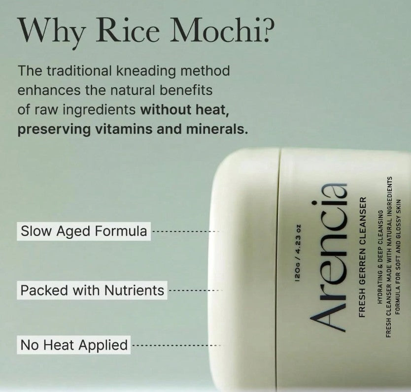 Korean Rice Mochi Facial Cleanser