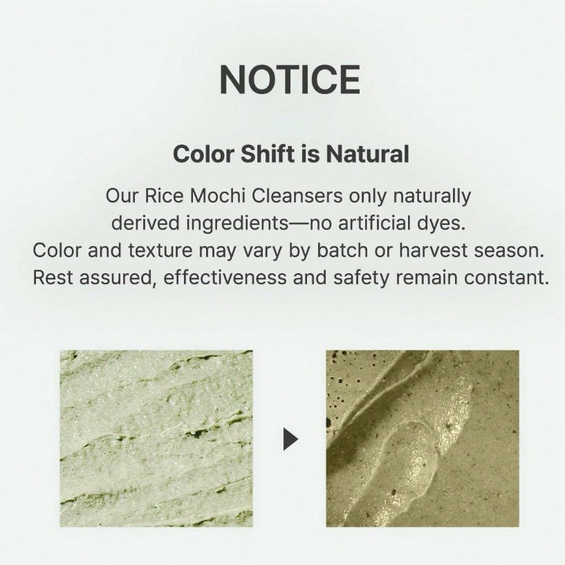120g Korean Rice Mochi Facial Cleanser