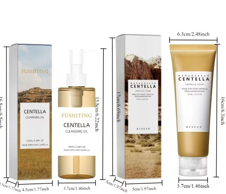 Centella Double Cleansing Duo (2pcs)