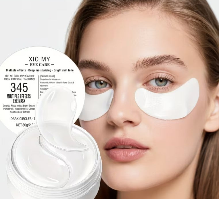 60pcs of 345 Niacinamide, Hyaluronic Acid, and Panthenol Eye Masks
